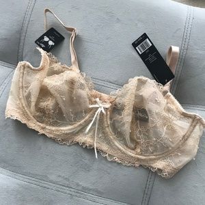 NWT Heidi Klum French Lace Bra